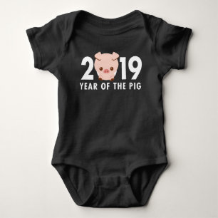 Body Para Bebé Año Nuevo chino del cerdo 2019