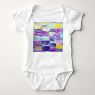 Body Para Bebé Antecedentes artísticos abstractos de mano