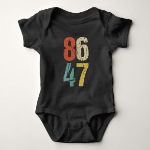 Body Para Bebé Anti-Trump - 86 47 I