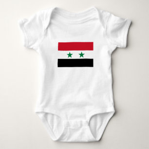 Body Para Bebé Antigua bandera de Siria