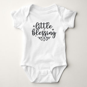 Body Para Bebé Anuncio de bebé Little Blessing