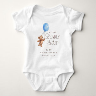 Body Para Bebé Apenas Podemos Esperar Personalizado