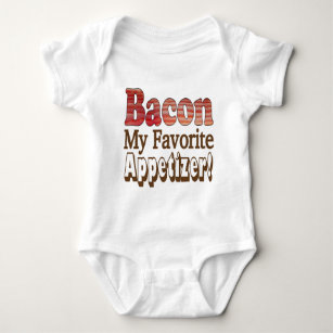 Body Para Bebé Aperitivo favorito de Bacon