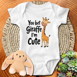 Body Para Bebé Apostas a Giraffe que soy linda