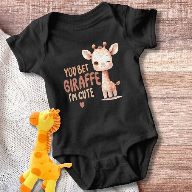 Body Para Bebé Apostas a Giraffe que soy linda (Subido por el creador)