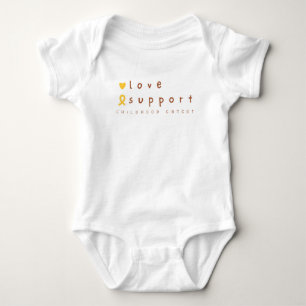 Body Para Bebé apoyo para el cáncer infantil Baby One Piece Bodys