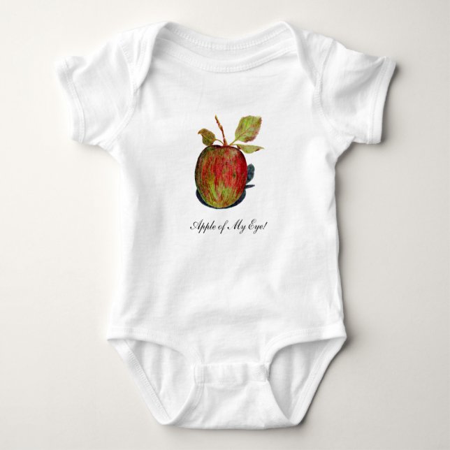 Body Para Bebé Apple Baby Bodysuit (Anverso)