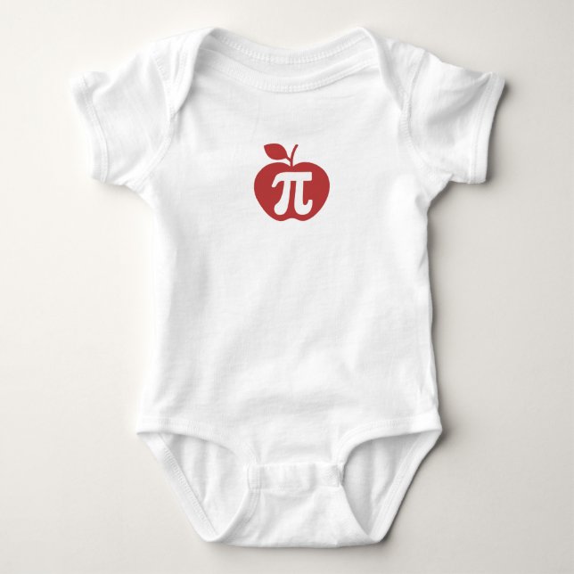 Body Para Bebé Apple Pi 3.14 Math (Anverso)