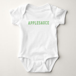 Body Para Bebé Applesauce Funny Cute