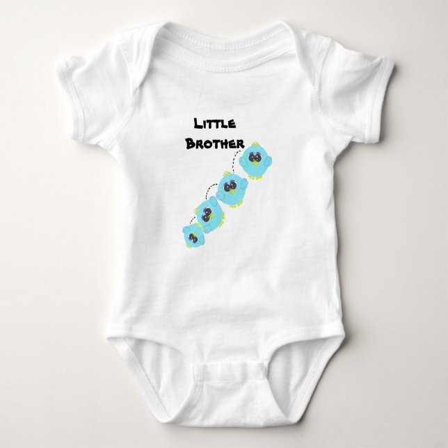 Body Para Bebé Aqua Baby Bird Little (Anverso)