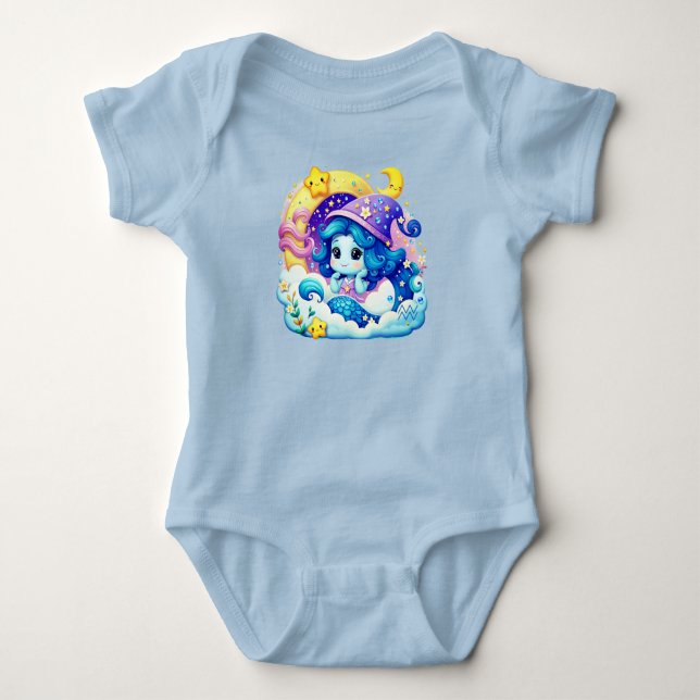 Body Para Bebé Aquarius Baby Bodysuit Una pieza (Anverso)