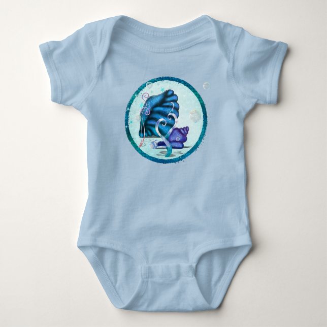 Body Para Bebé Aquatica 3D Whimsey (Anverso)