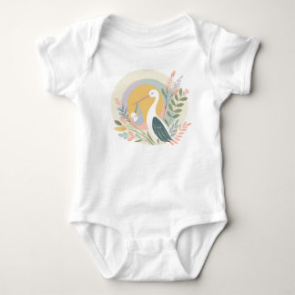 Body Para Bebé ¡Aquí está el bebé! dijo la cigüeña