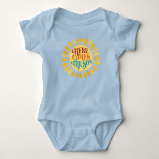Body Para Bebé Aquí viene el body de bebé niño Sol