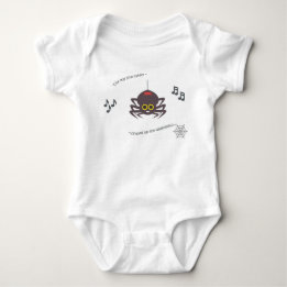 Body Para Bebé Araña bitsy itsy del bebé de la poesía infantil