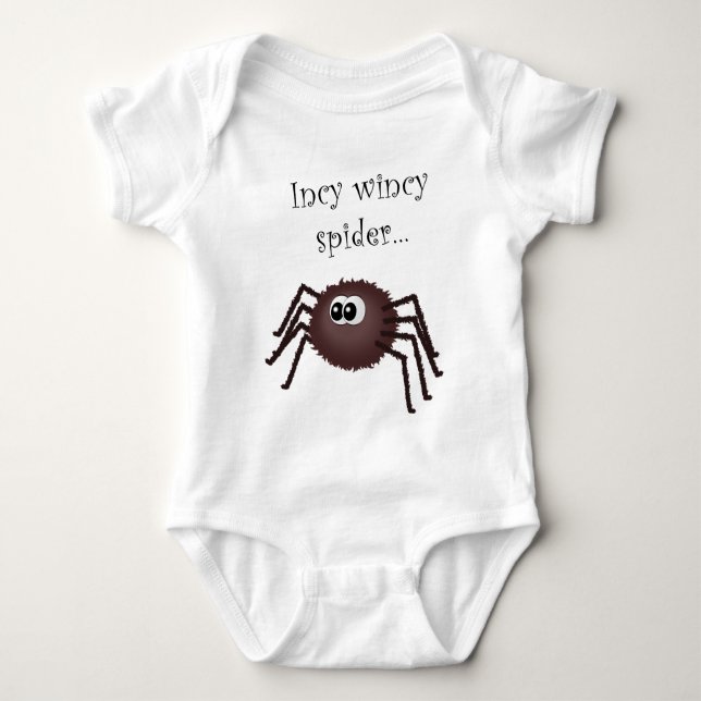 Body Para Bebé Araña de invierno (Anverso)