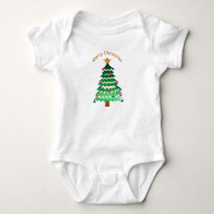 Body Para Bebé árbol de Navidad