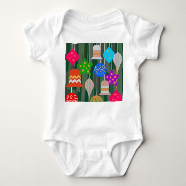 Body Para Bebé Árbol de Navidad (Anverso)