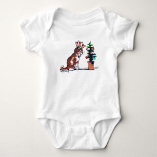 Body Para Bebé Árbol de Navidad y gatitos, Louis Wain
