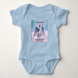Body Para Bebé Arcángel azul Michael Baby Bodysuit