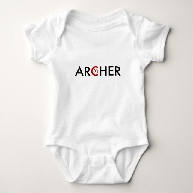 Body Para Bebé Archer (Anverso)