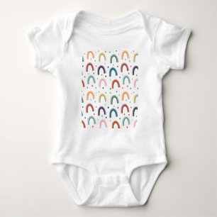 Body Para Bebé Arcoíris Boho