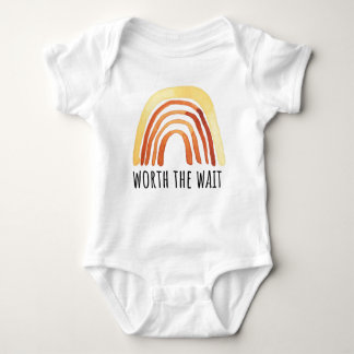 Body Para Bebé Arcoiris Valioso El Traje De Bebé Esperante