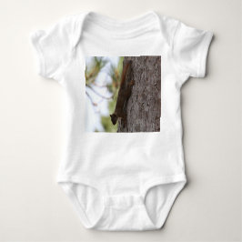 Body Para Bebé ardilla boca abajo