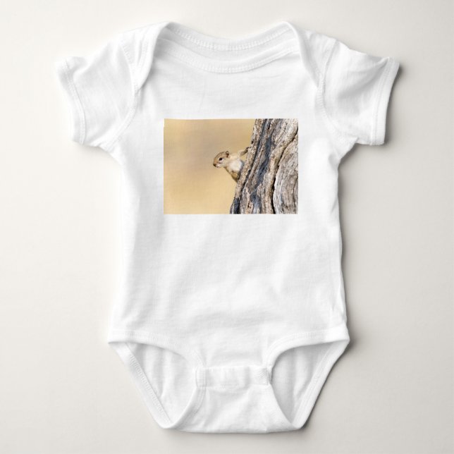 Body Para Bebé Ardilla de árbol (Anverso)