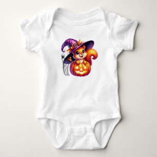 Body Para Bebé Ardilla de calabaza