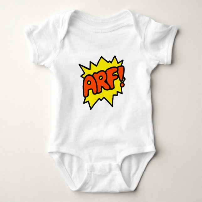 Body Para Bebé ¡Arf! (Anverso)
