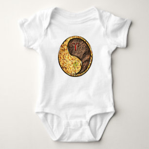 Body Para Bebé Aries y Mono de Tierra