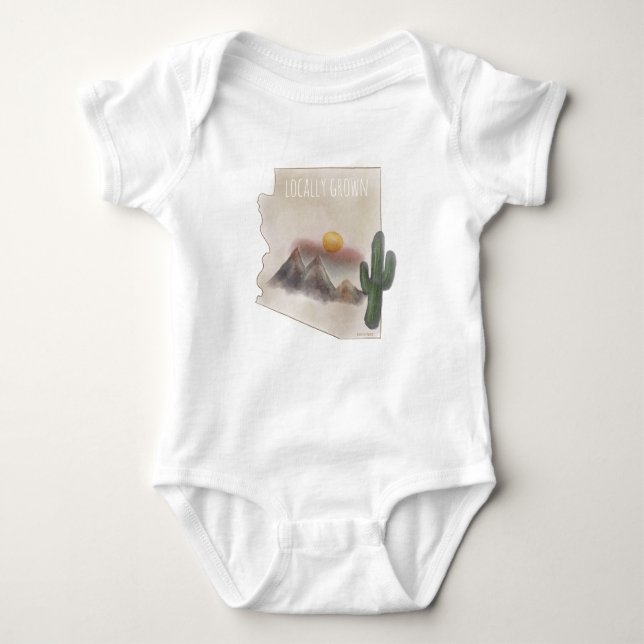 Body Para Bebé Arizona locally growth baby bodysuit (Anverso)