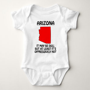 Body Para Bebé Arizona - Puede que sea aburrido pero al menos hac