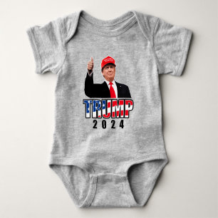 Body Para Bebé Arriba, Donald Trump 2024