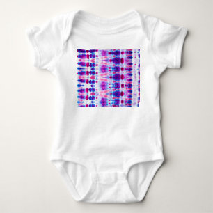 Body Para Bebé Arte abstracto brillante de amarillo rojo