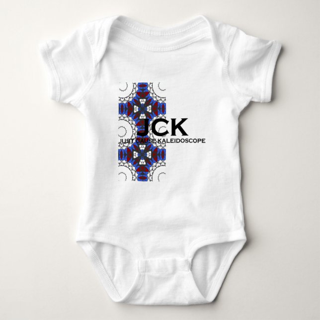 Body Para Bebé Arte caleidoscopio del volumen cuatro (Anverso)