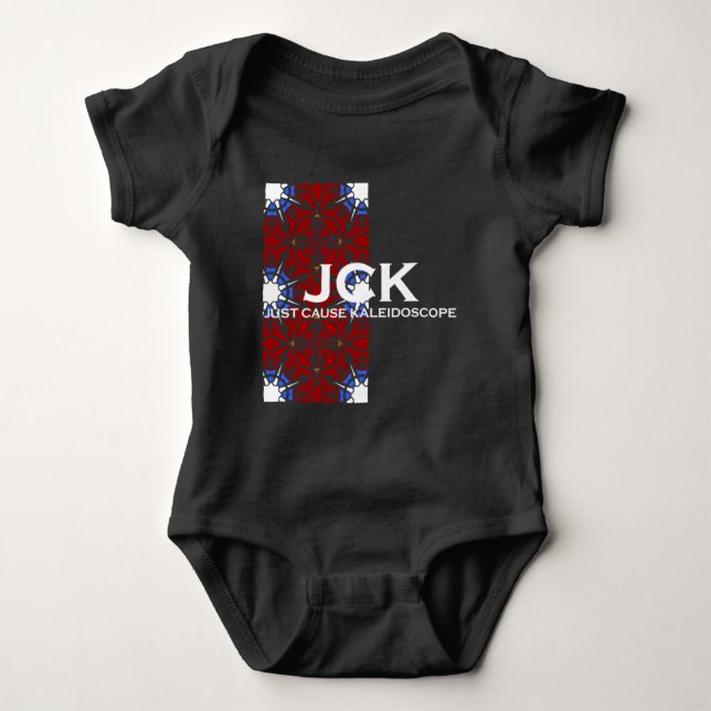 Body Para Bebé Arte calidoscopio del volumen cuatro nueve (Anverso)