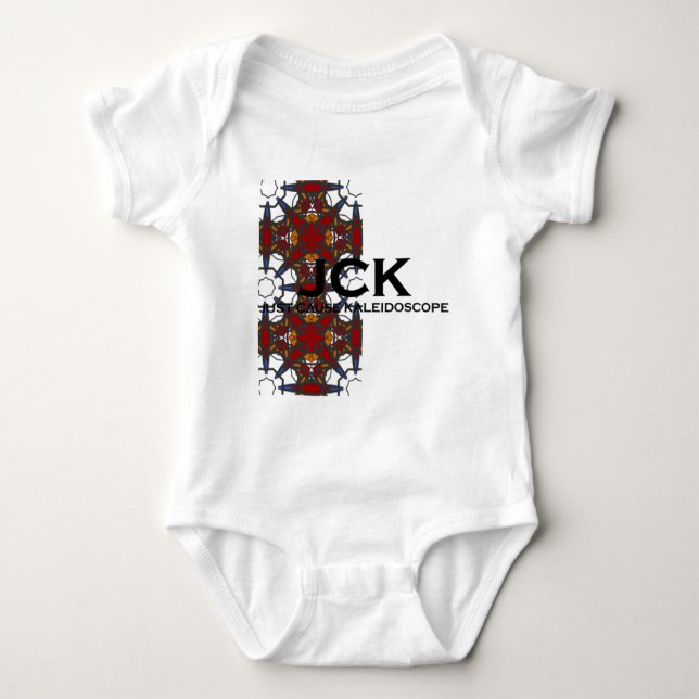 Body Para Bebé Arte calidoscopio del volumen cuatro ocho (Anverso)