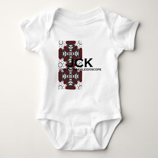 Body Para Bebé Arte calidoscopio del volumen cuatro veinticuatro (Anverso)