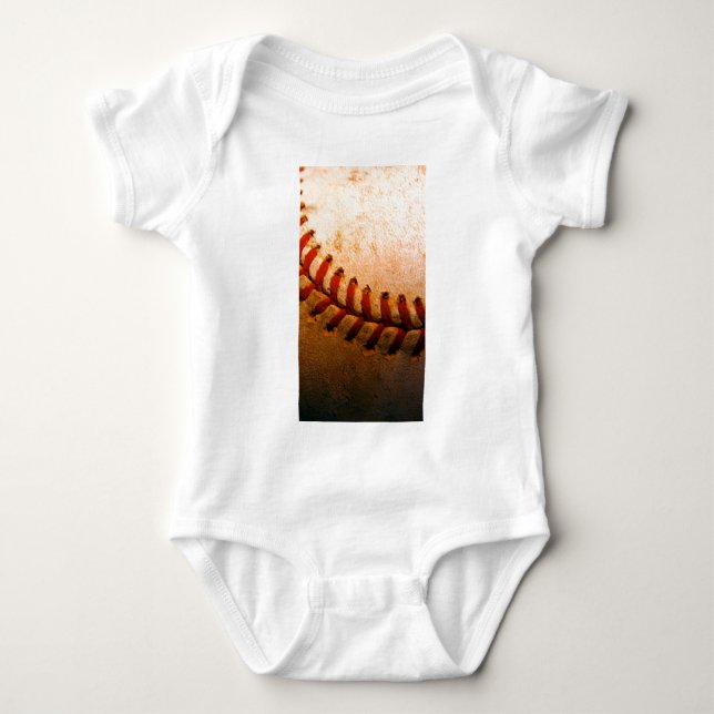 Body Para Bebé Arte de béisbol (Anverso)