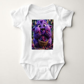 Body Para Bebé Arte de fantasía del bosque del monstruo lindo lad