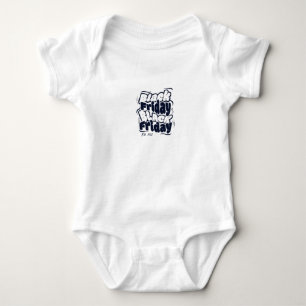 Body Para Bebé "Arte de Logo de Camiseta Personalizada Listo pa