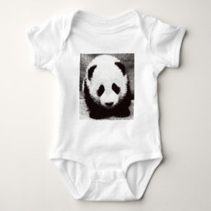 Body Para Bebé Arte de Panda