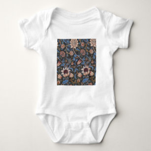 Body Para Bebé Arte Textil Floral Evenlode de William Morris