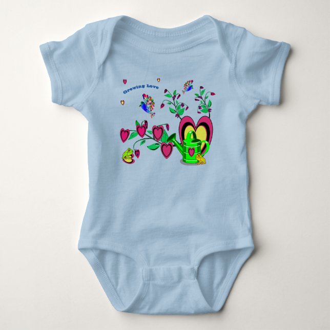 Body Para Bebé Artful Newborn Shower Gift (Anverso)