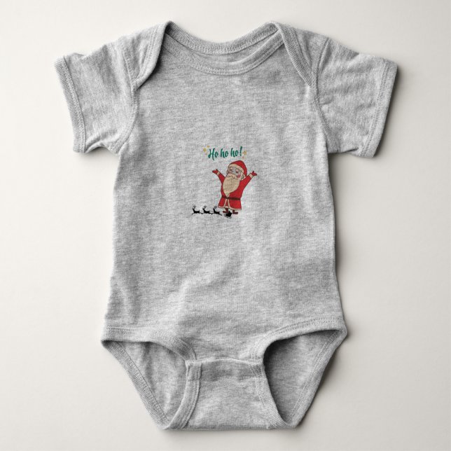 Body Para Bebé "Artículo de Jolly Santa Toddlerone (Anverso)