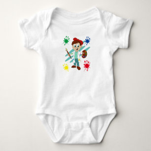 Body Para Bebé Artista Niño, Pintor