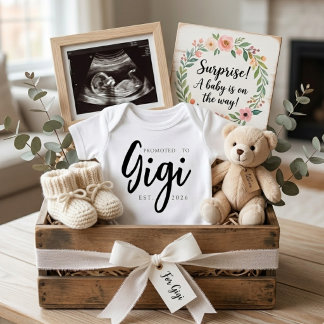 Body Para Bebé Ascendido a Gigi Anuncio del año EST Sweet