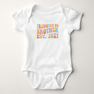 Body Para Bebé Ascendido a Hermano Est 2027 Big Brother